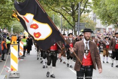 Einzug der Wiesnwirte auf das Oktoberfest in München 2022