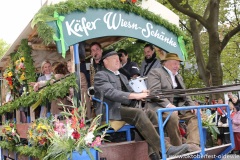 Einzug der Wiesnwirte auf das Oktoberfest in München 2022