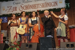 Auf d'Sait'n mit Jürgen Kirner, Nachwuchswettbewerb "Jetzt sing i " in der Schönheitskönigin auf der Oidn Wiesn am Oktoberfest in München 2018