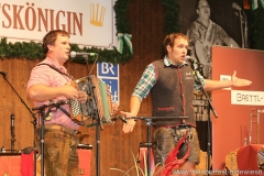 Ohdraht und Lumpad, Nachwuchswettbewerb "Jetzt sing i " in der Schönheitskönigin auf der Oidn Wiesn am Oktoberfest in München 2018