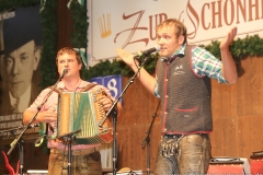 Ohdraht und Lumpad, Nachwuchswettbewerb "Jetzt sing i " in der Schönheitskönigin auf der Oidn Wiesn am Oktoberfest in München 2018