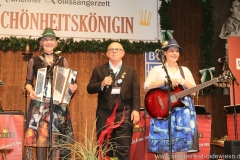Absolut Voglwuid, Nachwuchswettbewerb "Jetzt sing i " in der Schönheitskönigin auf der Oidn Wiesn am Oktoberfest in München 2018