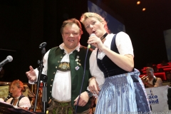 Wolfgang Grünbauer und Gigi Pfundmair, Oide Wiesn Bürgerball im Deutschen Theater in München 2019