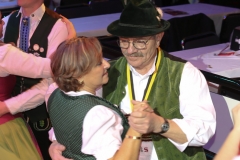 Otto  Seidl und Rita Tyrock, Oide Wiesn Bürgerball im Deutschen Theater in München 2019