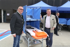 Peter Aicher und Josef Schmid (re.), PK Sanitätsstation am Oktoberfest in München 2018