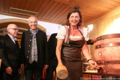 Jürgen Kirner, Dr. Michael Möller, Ilse Aigner (von li. nach re.), PK Schönheitskönigin im Seehof in Herrsching 2019