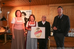 Ilse Aigner, Gitti Walbrun, Jürgen Kirner, Peter Reichert (von li. nach re.), PK Schönheitskönigin im Seehof in Herrsching 2019