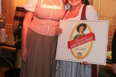 Ilse Aigner und Gitti Walbrun (re.), PK Schönheitskönigin im Seehof in Herrsching 2019