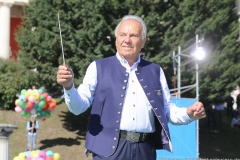 Günter Steinberg, Platzkonzert der Wiesnkapellen bei Kaiserwetter unter der Bavaria auf der Theresienwiese in München 2019