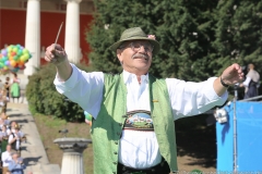 Otto Seidl, Platzkonzert der Wiesnkapellen bei Kaiserwetter unter der Bavaria auf der Theresienwiese in München 2019