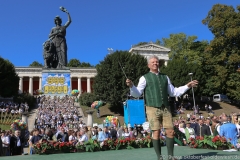 Dieter Reiter, Platzkonzert der Wiesnkapellen bei Kaiserwetter unter der Bavaria auf der Theresienwiese in München 2019