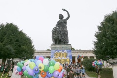 Platzkonzert der Wiesnwirte unter der Bavaria auf der Theresienwiese in München 2022