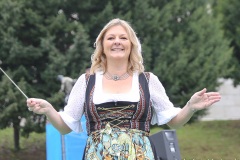 Anja Berger, Platzkonzert der Wiesnwirte unter der Bavaria auf der Theresienwiese in München 2022