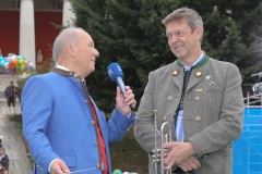 Michael Herles und Peter Reichert, Platzkonzert der Wiesnwirte unter der Bavaria auf der Theresienwiese in München 2022