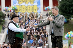 Peter Reochert, Platzkonzert der Wiesnwirte unter der Bavaria auf der Theresienwiese in München 2022