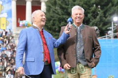 Michael Herles und Dieter Reiter (re.), Platzkonzert der Wiesnwirte unter der Bavaria auf der Theresienwiese in München 2022