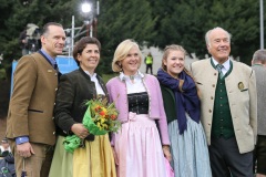 Familie Inselkammer, Platzkonzert der Wiesnwirte unter der Bavaria auf der Theresienwiese in München 2022