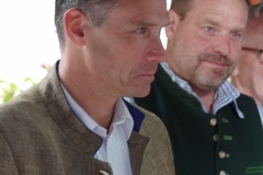 Peter Inselkammer (li.), Der Kult Krug der Wiesnwirte ist zurück, Präsentation im Seehaus in München 2022