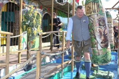 Josef Schmid, Presserundgang über das Gelände der Wiesn auf der Theresienwiese in München  2018