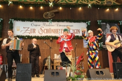 Stammtisch der Schäffler in der Schönheitskönigin auf der Oidn Wiesn am Oktoberfest in München 2018