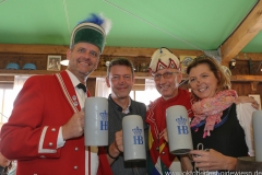 Stammtisch der Schäffler in der Schönheitskönigin auf der Oidn Wiesn am Oktoberfest in München 2018