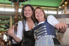 Ilse Aigner und Gitti Walbrun, 1. Tag in der Schönheitskönigin auf der Oidn Wiesn am Oktoberfest in München 2018