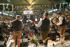 Trio Schleudergang, Schönheitskönigin 12. Tag auf  der Oidn Wiesn am Oktoberfest in München 2018