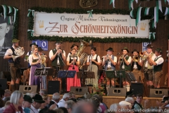 Riederinger Musikanten, Schönheitskönigin 13. Tag auf der Oidn Wiesn am Oktoberfest in München 2018