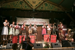 Kapelle Kaiserschmarrn, Schönheitskönigin 14. Tag auf der Oidn Wiesn am Oktoberfest in München 2018