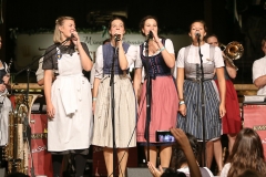 Jazzspatzen aus dem Allgäu, Tag  14 in Volkssängerzelt zur Schönheitskönigin auf der Oidn Wiesn in München 2019