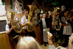 Kapelle Kaiserschmarrn, Schönheitskönigin 16. Tag auf der Oidn Wiesn am Oktoberfest in München 2018