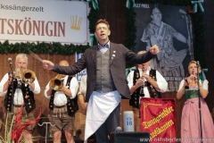 Tanngrindler Musikanten und Peter Reichert, der 3. Tag in der Schönheitskönigin auf der Oidn Wiesn am Oktoberfest in München 2018