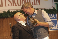 Jürgen Kirner und Peter Reichert (re.), der 3. Tag in der Schönheitskönigin auf der Oidn Wiesn am Oktoberfest in München 2018