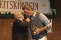 Jürgen Kirner und Peter Reichert (re.), der 3. Tag in der Schönheitskönigin auf der Oidn Wiesn am Oktoberfest in München 2018