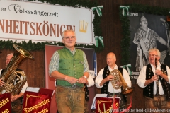 Bürgermeister von Berching Ludwig Eisenreich, Schönheitskönigin 5. Tag auf der Oidn Wiesn am Oktoberfest in München 2018