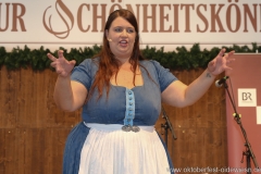 Crissy Simon, Schönheitskönigin 6. Tag auf der Oidn Wiesn  am Oktoberfest in München 2018