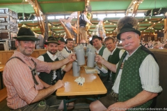 Hochalm Tanzlmusi, Der 7. Tag im Volkssängerzelt zur Schönheitskönigin auf der Oidn Wiesn in München 2019