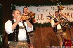 Tanngrindler Musikanten, Schönheitskönigin 8. Tag auf der Oidn Wiesn am Oktoberfest in München 2018