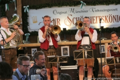 Südtiroler Tanzlmusig,  Der 8. Tag im Volkssängerzelt zur Schönheitskönigin auf der Oidn Wiesn in München 2019