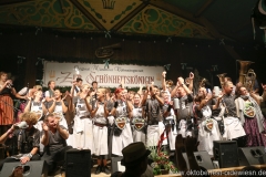 Finale in der Schönheitskönigin auf der Oidn Wiesn am Oktoberfest in München 2018