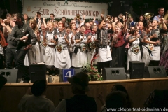 Finale in der Schönheitskönigin auf der Oidn Wiesn am Oktoberfest in München 2018