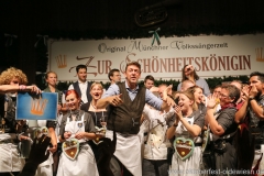 Peter Reichert (Mitte), Finale in der Schönheitskönigin auf der Oidn Wiesn am Oktoberfest in München 2018