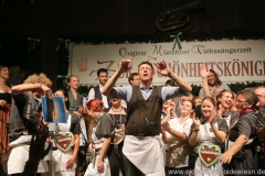 Peter Reichert (Mitte), Finale in der Schönheitskönigin auf der Oidn Wiesn am Oktoberfest in München 2018