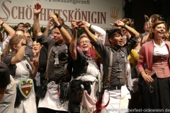 Finale in der Schönheitskönigin auf der Oidn Wiesn am Oktoberfest in München 2018