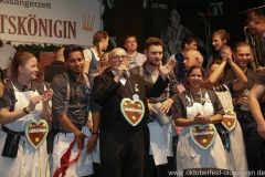 Jürgen Kirner, Finale in der Schönheitskönigin auf der Oidn Wiesn am Oktoberfest in München 2018