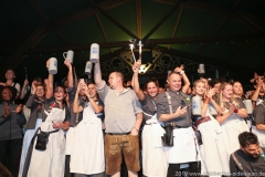 Finale im Volkssängerzelt zur Schönheitskönigin auf der Oidn Wiesn in München 2019