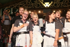 Finale im Volkssängerzelt zur Schönheitskönigin auf der Oidn Wiesn in München 2019