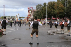 Trachten- und Schützenzug am Oktoberfest in München 2018