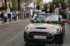Trachten- und Schützenzug am Oktoberfest in München 2018