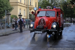 Trachten- und Schützenzug am Oktoberfest in München 2018
